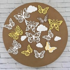 Вырубка для скрапбукинга набор бабочек для рукоделия Scrap44