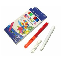 Фломастеры 5+1 цв. Yalong BR-223 "Тукан" Волшебные водные, в к/кор, YL-18012-5+1 (6/12/288)