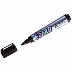 Маркер для белых досок Crown "Multi Board Comfort" черный, пулевидный, 3мм