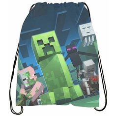 Мешок для обуви Майнкрафт - Minecraft № 6 Bugrikshop