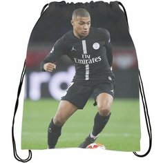 Мешок - сумка для обуви Килиан Мбаппе № 1 Нет бренда