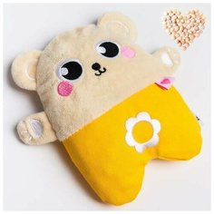 Игрушка - грелка с вишнёвыми косточками развивающая Мишка