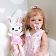 Кукла Реборн / Силиконовая / Девочка / 55 см・ Академия Красоты