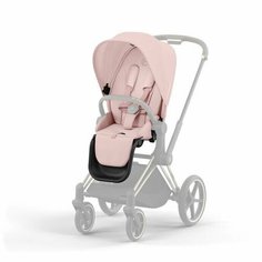 Прогулочная коляска NEW Cybex PRIAM IV Peach Pink шасси Chrome Brown