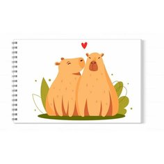 Альбом для рисования MIGOM А4 Капибара, Capybara - 0001