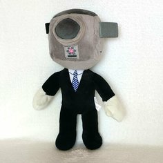 Мягкая игрушка Скибиди туалет Камера мен Skibidi toilet Cameraman, 28 см Ermelenatoys