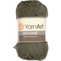 Пряжа YarnArt Macrame темно-серый (164), 100%полиэстер, 130м, 90г, 2шт