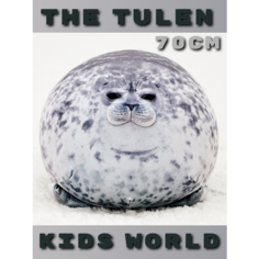 Мягкая Игрушка Подушка Тюлень - 70 см Angel Toys