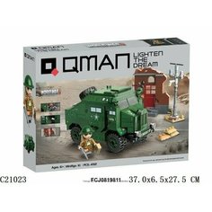 Конструктор C21023 QMAN Боевая машина 492 дет. в кор. Нет бренда