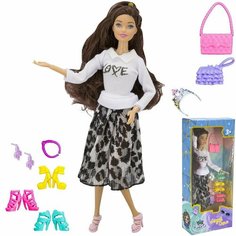 Кукла Miss Kapriz YSSH186B-2 с аксесс. в кор.