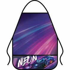 ТПК Пчелка Фартук для труда 490 х 390 мм, (рост 116-146), ФДТ-3 NEON CAR бирюзовый Пчёлка