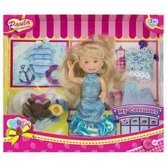 Paula Collection - Игровой набор Модница №2 Голубое платье