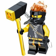 Фигурка Ninjago Ниндзяго, Ниндзя Коул, конструктор для мальчиков Нет бренда