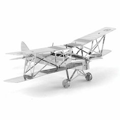 Металлический конструктор / 3D конструктор / Сборная модель Tiger Moth Plane