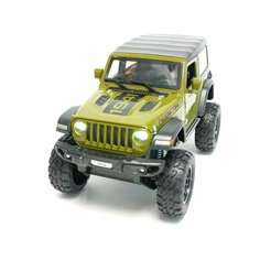 Машинка металлическая Jeep wrangler 1:24, Коллекционная модель машины для взрослых, Игрушечный автомобиль с звуковыми и световыми эффектами для детей Элемент