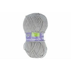Пряжа Семеновская Granny`s sock W (Бабушкин носок ЧШ) натуральный светлый (195), 100%шерсть, 250м, 100г, 5шт