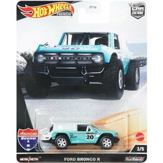 Hot Wheels Premium Car Culture: American Scene Ford Bronco R модель коллекционная (машинка)