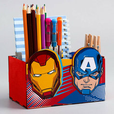 Органайзер для канцелярии MARVEL, Мстители, 150 х 100 х 80 мм Нет бренда