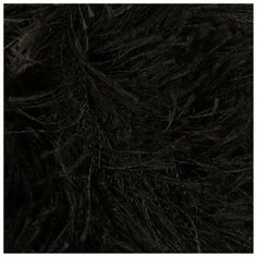 Пряжа "Samba" 100% полиэстер 150м/100гр (02 черный), 1шт Yarn Art
