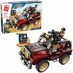 Конструктор Перехват бронированного джипа / 307 деталей Denco Store