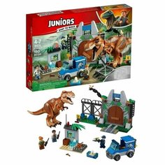 Конструктор Jurassic World Побег Тирекса 150 деталей 20920 Нет бренда
