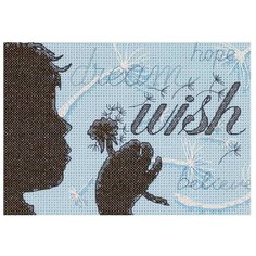 Dimensions Набор для вышивания крестиком Wish (Желание) 18 х 13 см (65087)