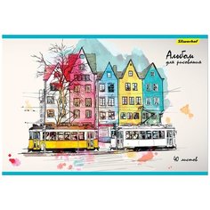 Альбом для рисования Silwerhof Город 29.7 х 21 см (A4), 100 г/м², 40 л.
