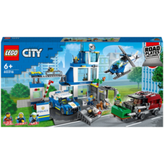 Конструктор LEGO City 60316 Полицейский участок, 668 дет.