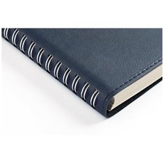 Ежедневник А5 недатированный «Milano», темно-синий Bruno Visconti
