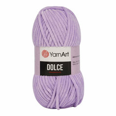 Пряжа для вязания YarnArt Dolce 100гр 120м (100% микрополиэстер) (744 лавандовый), 5 мотков