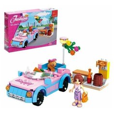 Конструктор "Автомобиль-кабриолет", 145 деталей Нет бренда