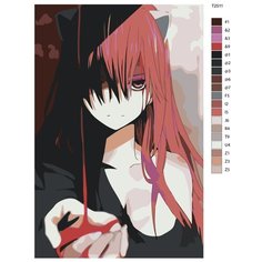 Картина по номерам Т2511 "Люсси с кровью", 80x120 Brushes Paints