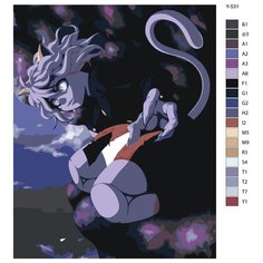 Картина по номерам Y-531 "Hunter x Hunter (xантер x xантер). Неферпито. Аниме" 80x100 Brushes Paints