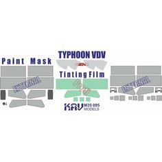 Окрасочная маска на Тайфун ВДВ К-4386 профи (Meng) KAV Models
