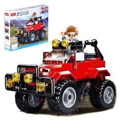 Конструктор Город «Джип сафари», 135 деталей Sluban