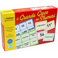IL GRANDE GIOCO DEI NUMERI (A1-B1) / Обучающая игра на итальянском языке "Числовые игры!" ELI