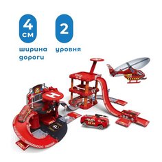 Трек six-six-Zero Набор игровой Трек SIX SIX ZERO Пожарная станция красный