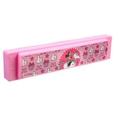 Disney Музыкальная игрушка «Гармошка: Минни Маус», цвет розовый