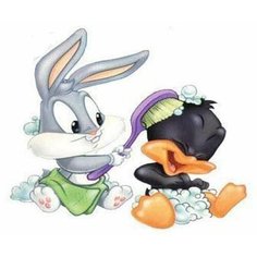 Картина по номерам Бэби Луни Тюнз 40х50 см Hobby Home