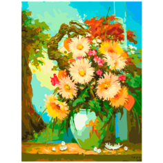 Белоснежка Картина по номерам "Японский натюрморт" (193-AS), 40 х 30 см, разноцветный