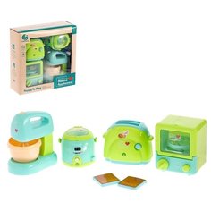 Guang Long Набор бытовой техники для кухни: тостер, духовка, миксер, пароварка