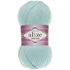 Пряжа для вязания Ализе Cotton gold (55% хлопок, 45% акрил) 5х100г/330м цв.522 мята Alize
