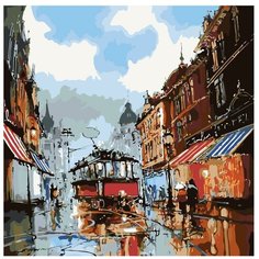 Картина по номерам, "Живопись по номерам", 100 x 100, UA03