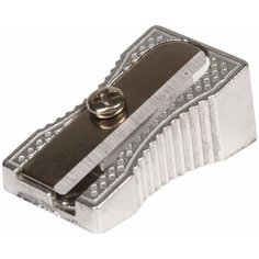 Точилка STAFF "Basic", металлическая клиновидная, в картонной коробке, 226529, 48 шт.