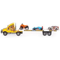 Машинки игрушки, машина, машинка "Автовоз" пластмассовая