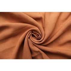 Ткань Лён костюмный Giorgio Armani светло-коричневый, ш148см, 0,5 м