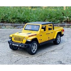 Машинка металлическая коллекционная 17 см 1:32 JEEP RUBICON