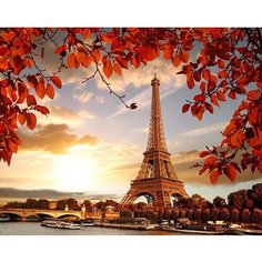 Картина по номерам В осенних листьях 40х50 см Hobby Home