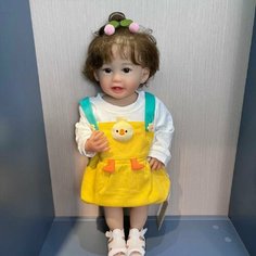 Кукла Реборн виниловая 55см в пакете (FA-178) NPK Doll