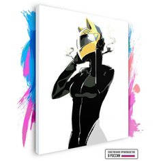 Картина по номерам на холсте Durarara 2, 90 х 100 см Красиво Красим